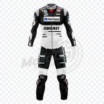 Ducati Andrea Dovizioso 2018 Racing Black One or Two Piece Motorcycle Suit