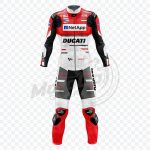 Ducati Jorge Lorenzo 2018 Genuine leather Motorcycle Suit