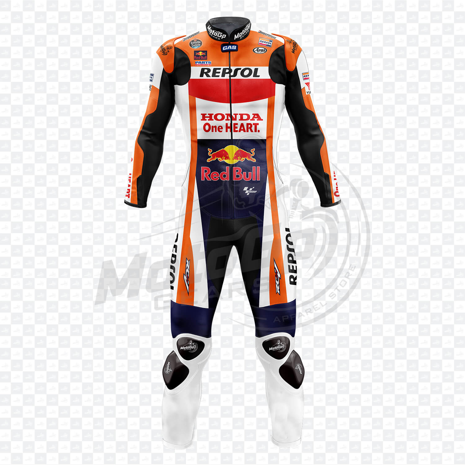 HONDA-DANI-PEDROSA-2015-LEATHER-SUIT-REPSOL-MOTOGP.jpg Honda Repsol Dani Pedrosa 2015 Leather Suit - Image 1