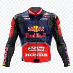 Honda Nicky Hayden 2017 Red Bull moto Jacket 