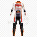 Honda Dani Pedrosa 2018 Repsol Genuine leather Motorcycle Suit - Image 2