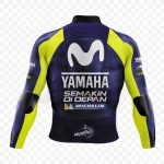 Yamaha Valentino Rossi 2018 Race Blue Jacket - Image 2