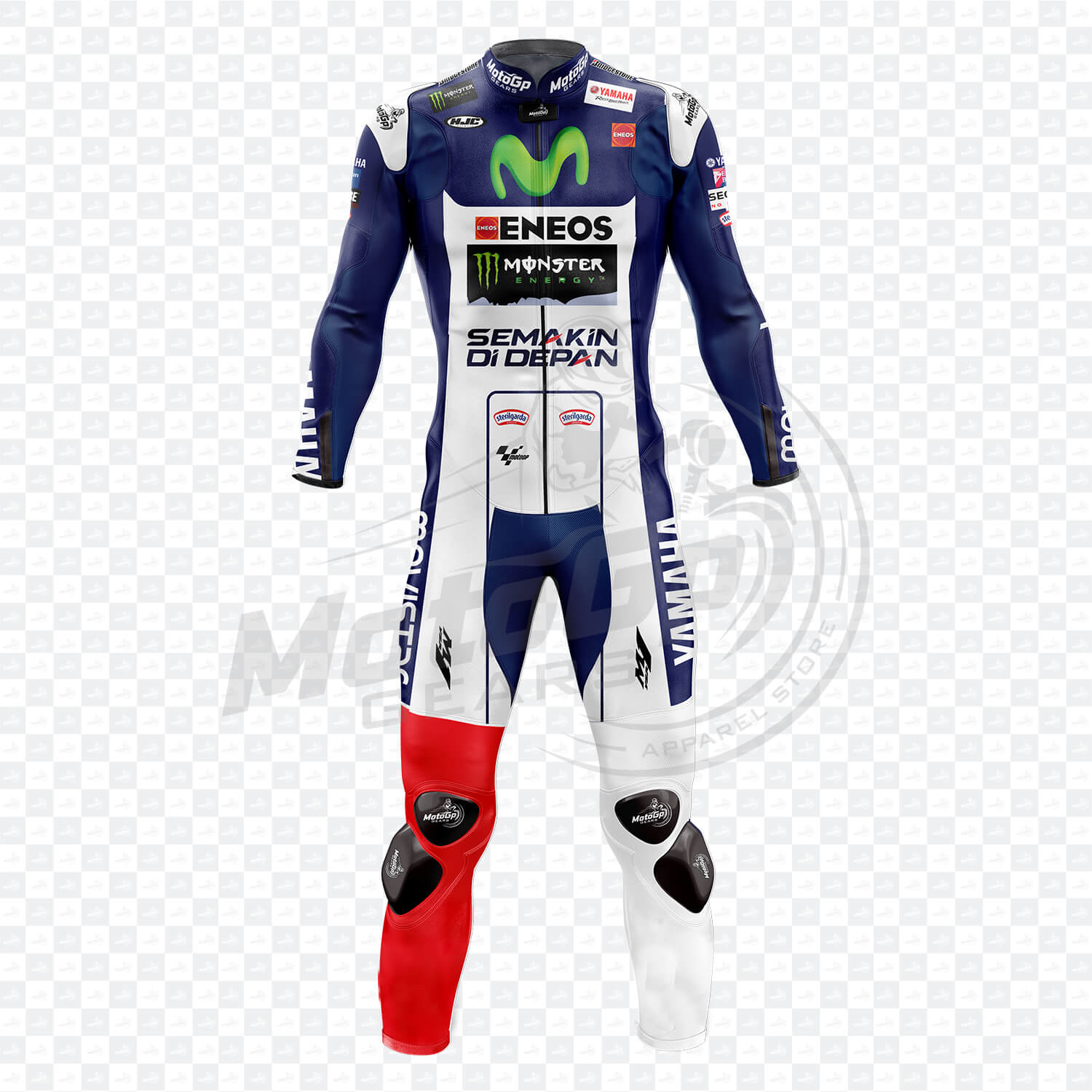 JORGE-LORENZO-LEATHER-MOVISTAR-YAMAHA-2015-MOTOGP.jpg Jorge Lorenzo Leather Movistar Yamaha Suit - Image 1