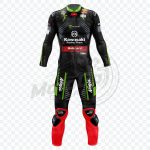 Kawasaki Jonathan Rea 2018 Genuine leather Motorcycle Suit