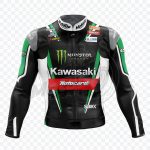 Kawasaki Jake Holden 2016 Ninja Green Moto Jacket 