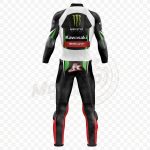 Kawasaki Jonathan Rea 2017 Genuine Leather Racing Suit - Image 5