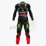 Kawasaki Tom Sykes 2018 Genuine leather Motorcycle Suit