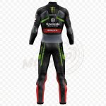 Kawasaki Tom Sykes 2018 Genuine leather Motorcycle Suit - Image 2