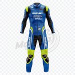 Suzuki Alex Rins 2018 Moto Race Leather Suit