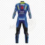 Suzuki Andrea Lannone 2018 Motorcycle Suit - Image 2