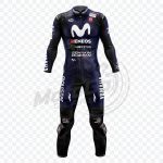 Yamaha Maverick Vinales Genuine leather Motorcycle Suit