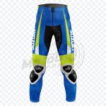 Suzuki Rider Maverick Vinale Blue Leather Pant