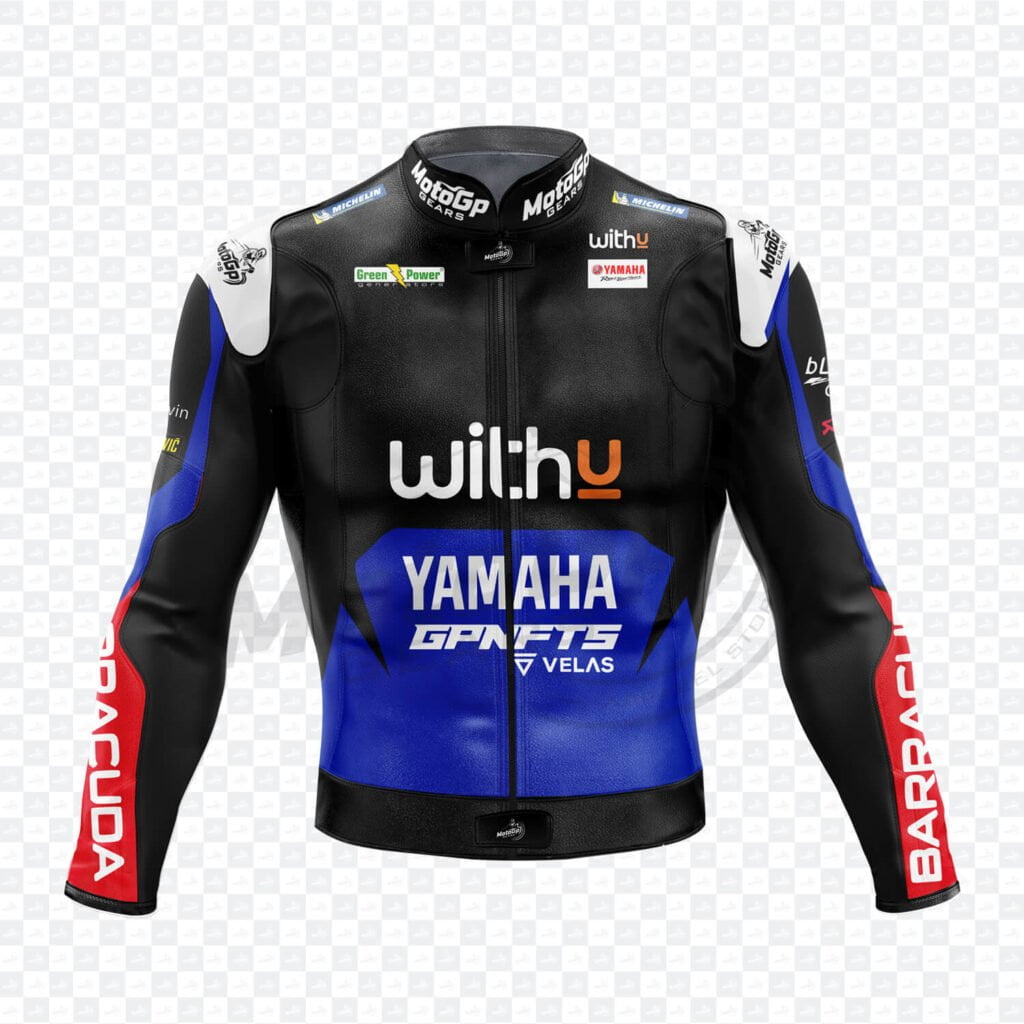 Andrea Dovizioso Yamaha Leather Jacket