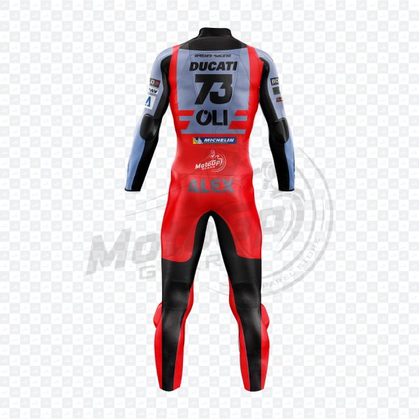 Alex Marquez leather racing suit
