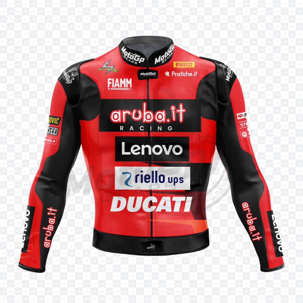 Buy Alvaro Bautista Ducati Aruba SBK 2023 Race Jacket | MotoGP Gears USA
