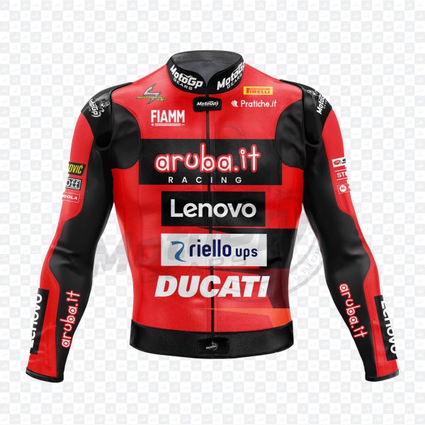 Buy Alvaro Bautista Ducati Aruba SBK 2023 Race Jacket | MotoGP Gears USA