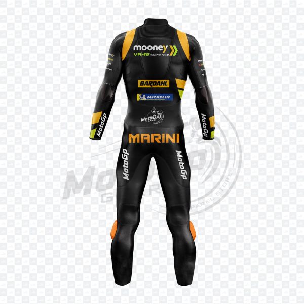ThunderRide™ MotoGP 2023 Luca Marini Race Suit | Premium VR46 Mooney Gear