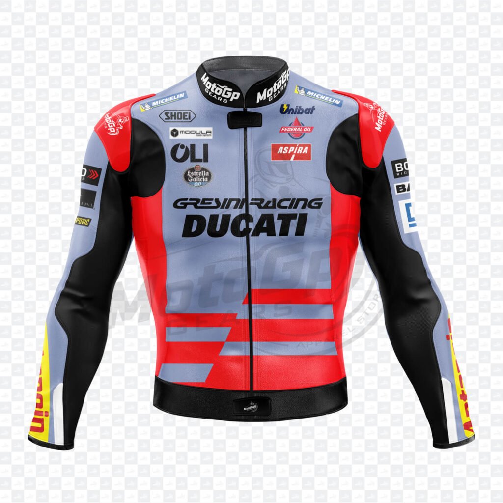 Shop the Fabio Di Giannantonio Team Gresini 2023 MotoGP Jacket - MotoGP Gears