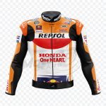 Get Race-Ready with Marc Marquez Repsol 2022 MotoGP Leather Jacket – MotoGP Gears
