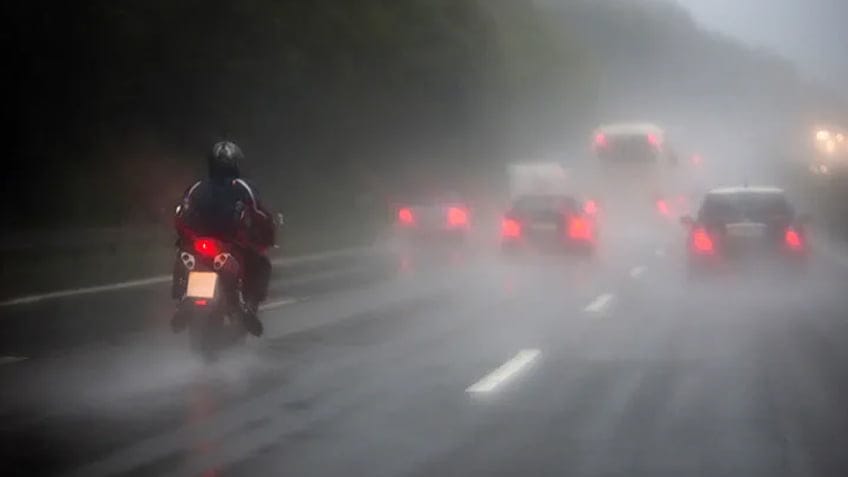 Motorcycle Safely in Foggy Weather