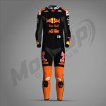Black n Orang Jack Miller KTM Red Bull 2024 Racing Suit - Image 2