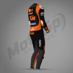 Black n Orang Jack Miller KTM Red Bull 2024 Racing Suit - Image 4