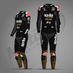 Maverick Vinales Winter Test 2024 Aprilia Racing Suit