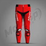 Alex Marquez Ducati Gresini MotoGP 2024 Racing Leather Pant -Red - Image 2