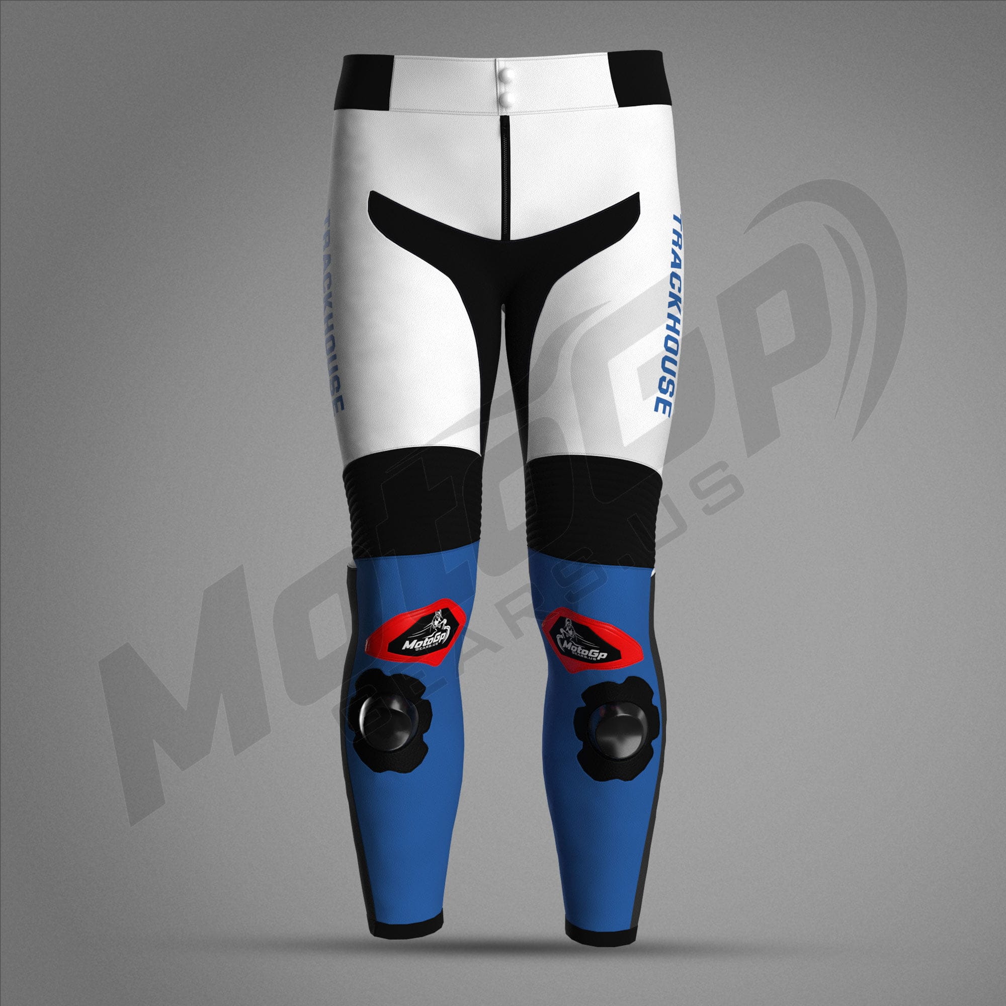 Raul Fernandez 2024 Winter Test Trackhouse Pant Raul Fernandez 2024 Trackhouse Race Pant With Protections - Image 1