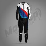 BMW M Pro Race Comp Racing Suit 2024 Black Leather