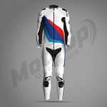 BMW 2024 Motorcycle Pro Race Comp White Racing Suit