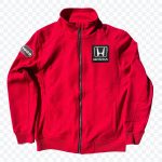 1989 Honda Grand Prix Racing Team Red Zipper Jacket