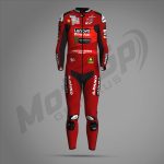 Francesco Bagnaia Ducati Lenovo Race Suit - Image 2