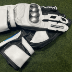BMW Track GP TECH Motorcycle Racing Leather Gloves - Image 3