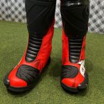 Red Shark Zone Motorcycle Racing Shoes - Image 3