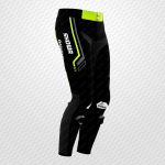 Axel Bassani Kawasaki Race Black Leather Pant - Image 2