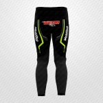 Axel Bassani Kawasaki Race Black Leather Pant - Image 3