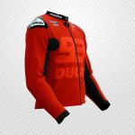 Marc Marquez Ducati 93 Red Leather Jacket - Image 2
