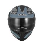 Jiekai JK902 Abstract Gray Flip-Up Motorcycle Helmet – DOT Certified, Dual Visor, Bluetooth Ready, Ventilated