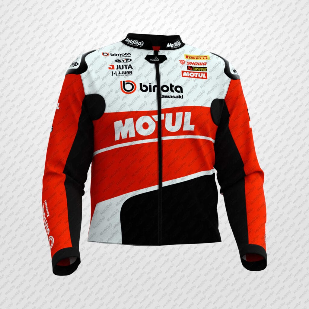 Alex Lowes Bimota Kawasaki Leather Moto Jacket