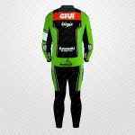 Garrett Gerloff Kawasaki Leather Racing Suit SBK 2025 Edition - Image 3