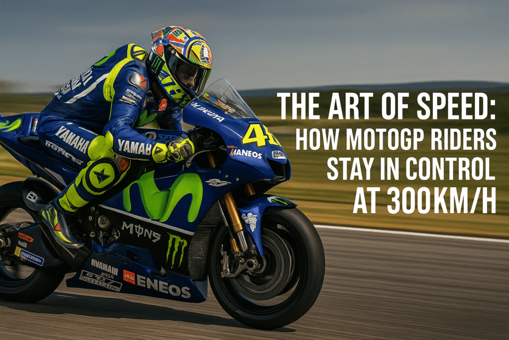 How MotoGP Riders Stay in Control at 300km