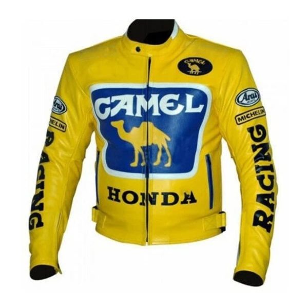 Camel Honda Motorcycle Racing Jackets