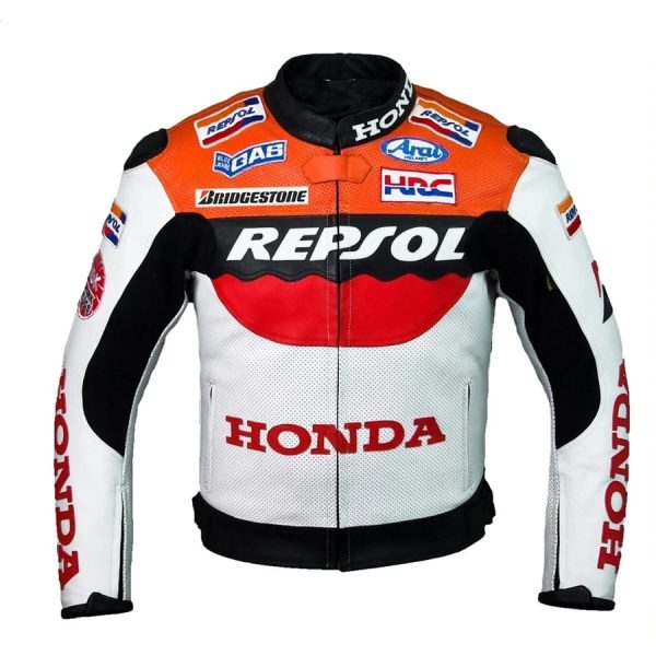 Honda Repsol Red White Motogp Jackets