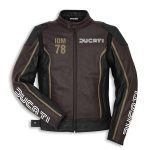 Ducati Grey Black Motorcycle Racing Jackets