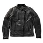 Chrome-Tanned Black Cowhide Leather Motorcycle Racing Jacket – CE Level-2 Armor - Sport Fit