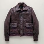 Horsehide Trucker Motorcycle Jacket – Aniline Finish - Horween Leather