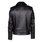 Soft Horsehide Perfecto Motorcycle Jacket – Horween Leather - Classic Biker Style - Image 2