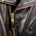 Classic Perfecto Steerhide Leather Motorcycle Jacket – Biker Style - CE Armor - Image 3