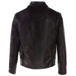 Cowhide Leather Motorcycle Racing Jacket – CE Armor - Classic Racer - Image 2